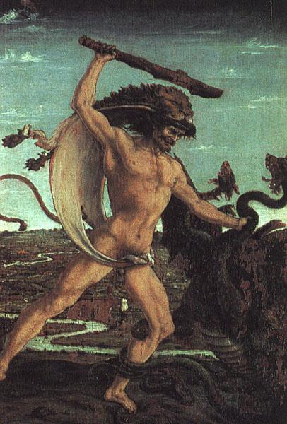 Antonio Pollaiuolo Hercules and the Hydra oil painting image